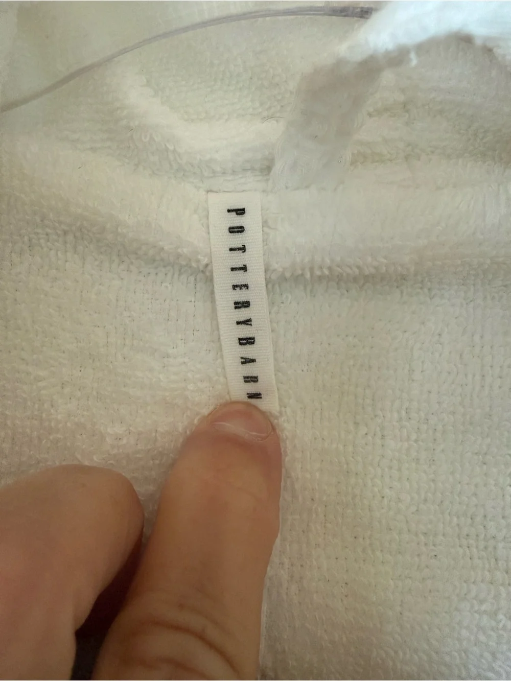 NWOT Pottery Barn Waffle Weave Resort Robe “J” Monogram - Picture 4 of 4